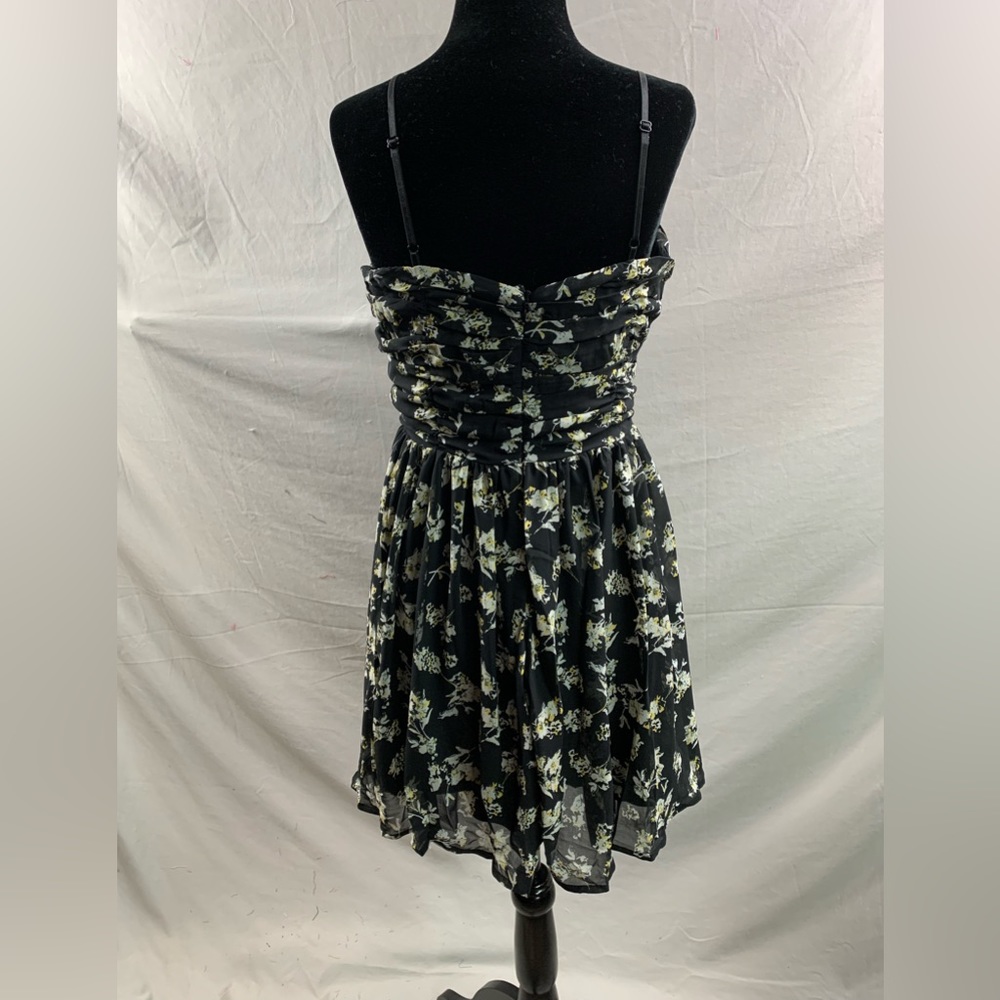 Chiffon Floral Print Knot Front Cami Dress - Picture 9 of 9